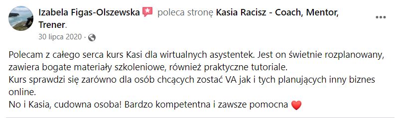 Opinia Izabela Figas