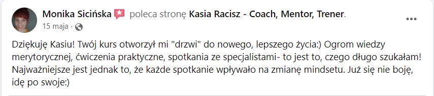 Opinia Monika Sicinska
